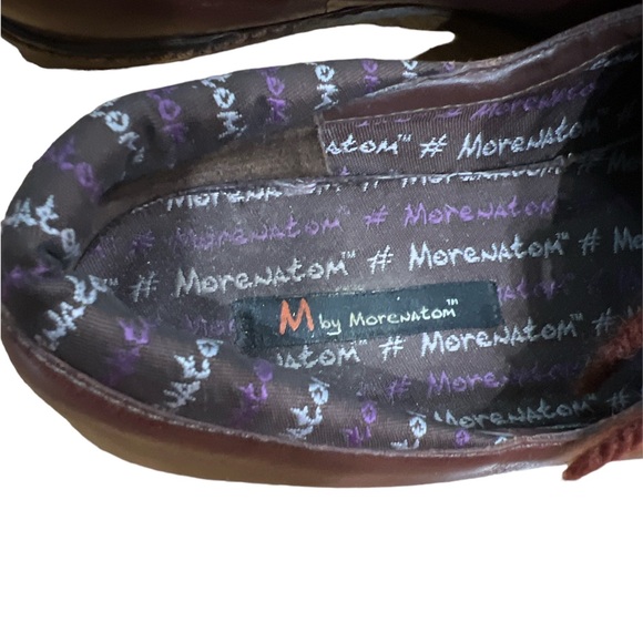 M by Morenatom red funky pom pom shoes. - Picture 5 of 7